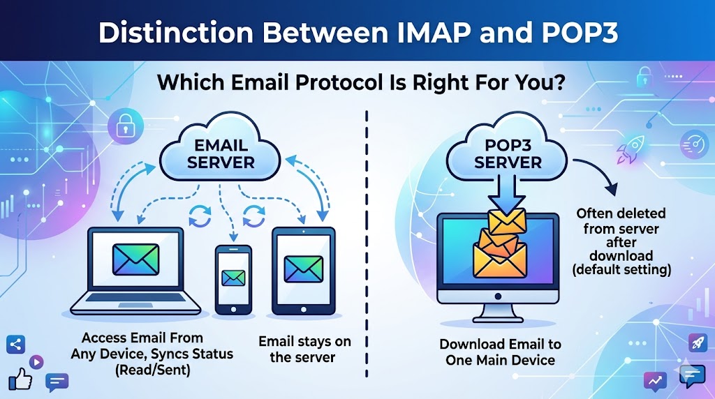 IMAP and POP3