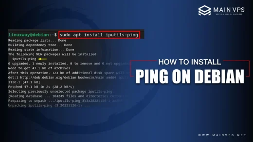 install Ping on debian