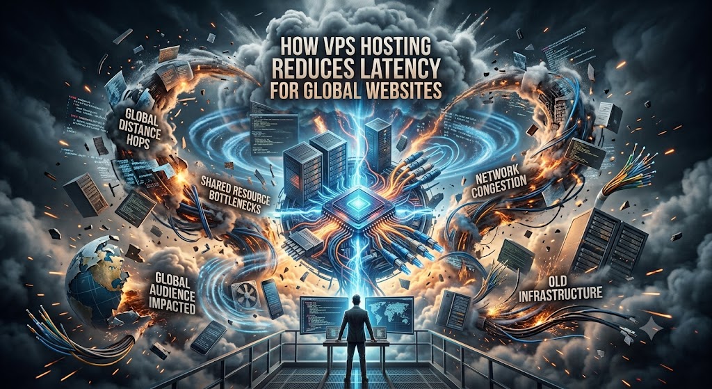 How VPS Hosting Reduces Latency for Global Websites