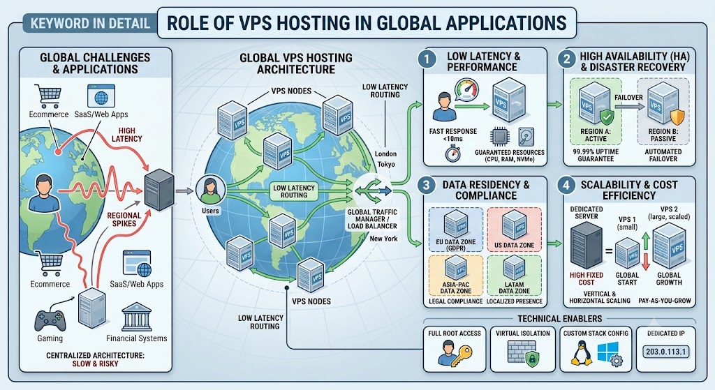 Role of VPS Hosting in Global Applications