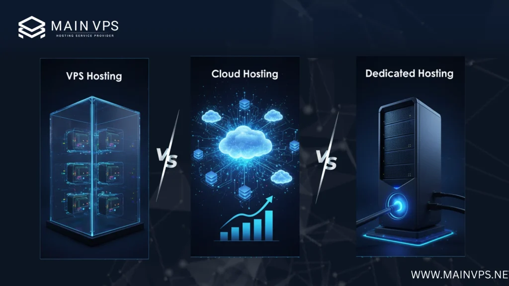 vps vs cloud vs dedicated hosting
