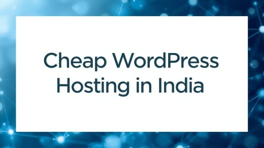 Cheap WordPress Hosting in India