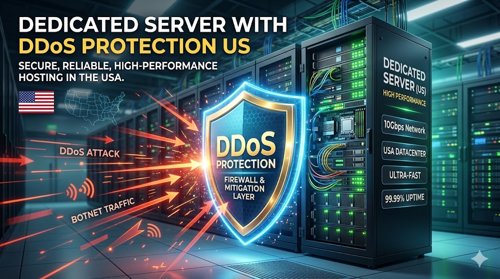 Dedicated Server with DDoS Protection US