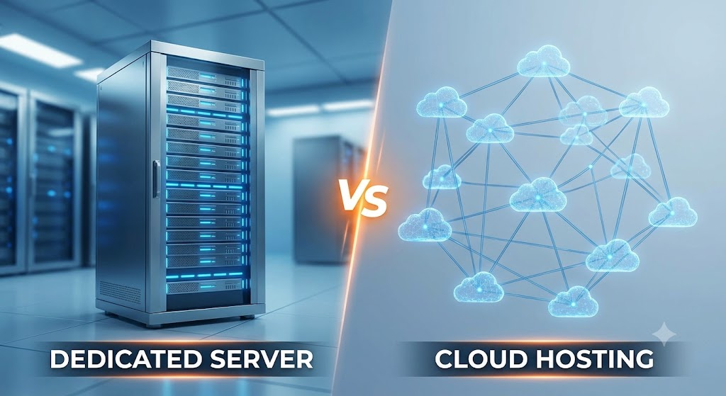 Dedicated Server vs Cloud Hosting
