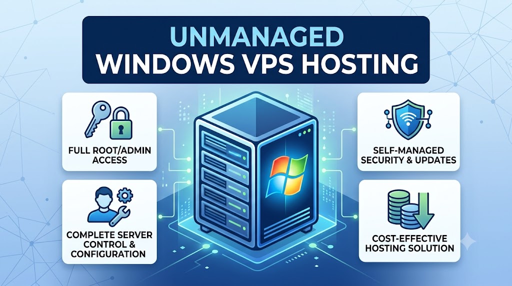 Unmanaged Windows VPS Hosting