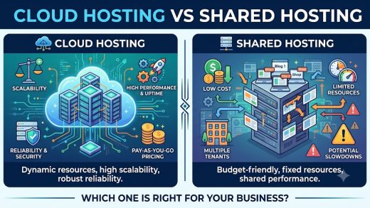 Cloud Hosting vs Shared Hosting