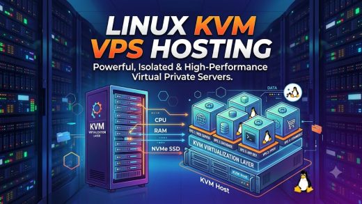 Linux KVM VPS Hosting