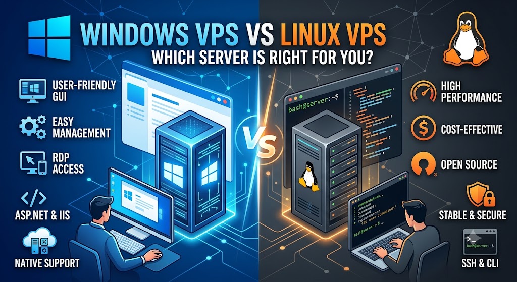 Windows VPS vs Linux VPS