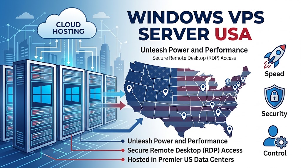 Windows VPS Server USA