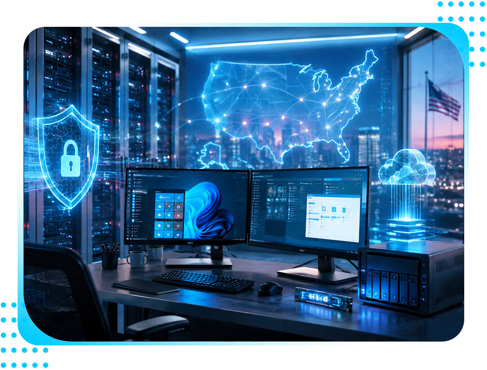 Secured usa windows vps