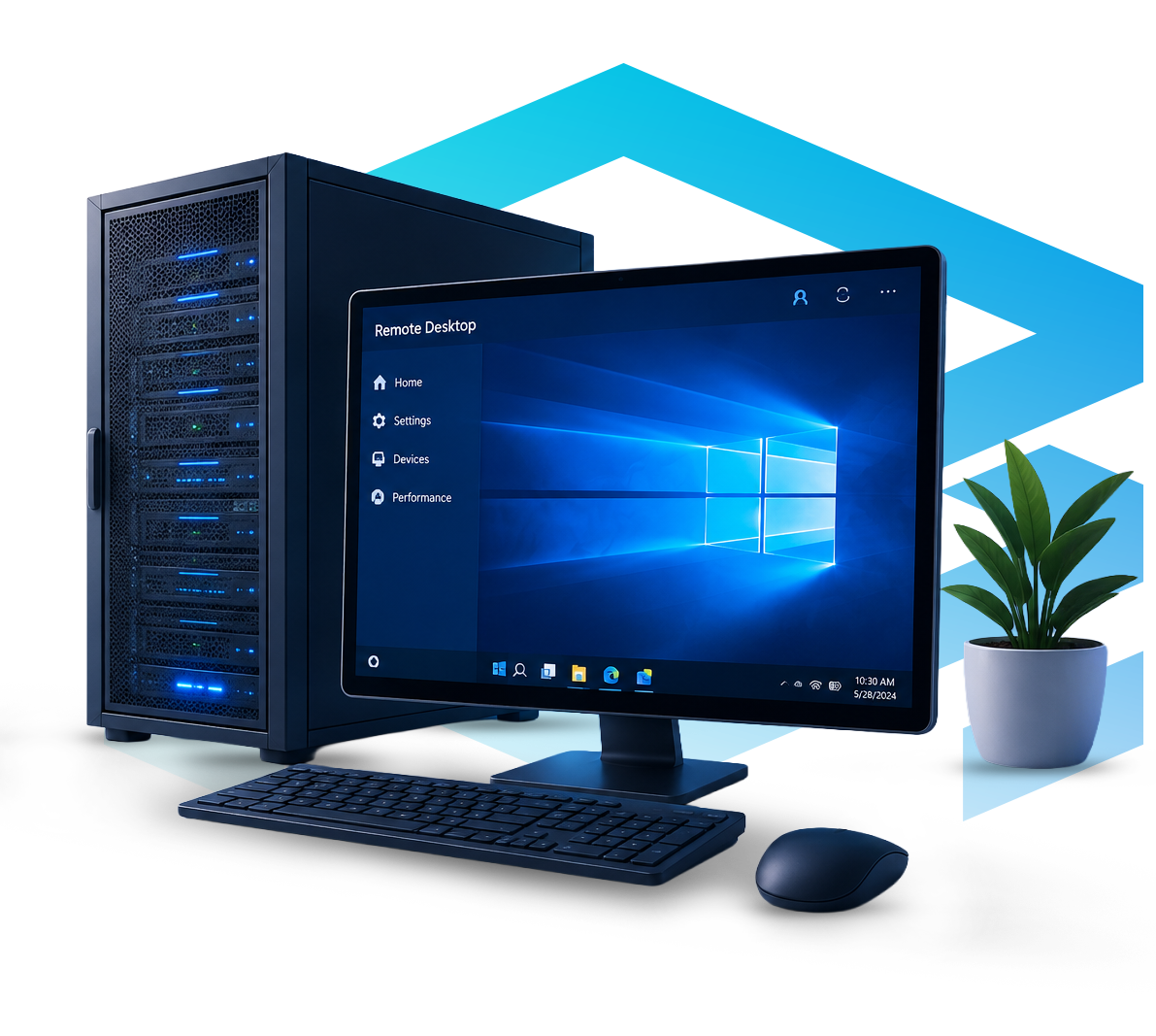 High performance RDP Server